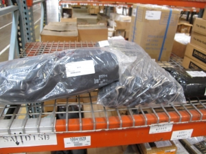 LOT TO INCLUDE: MISC. GLOVES, COVERALLS, RUPTURE DISC, BAND STRAPPING, ELECTRICAL COVERS. LOADING & HANDLING FEE $15-4171